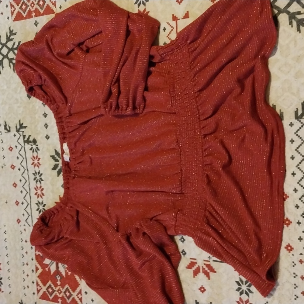Lauren Conrad long sleeve blouse. Size medium.